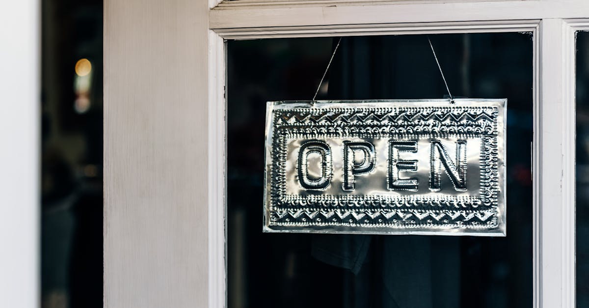 Essential Design Principles for Business Signs